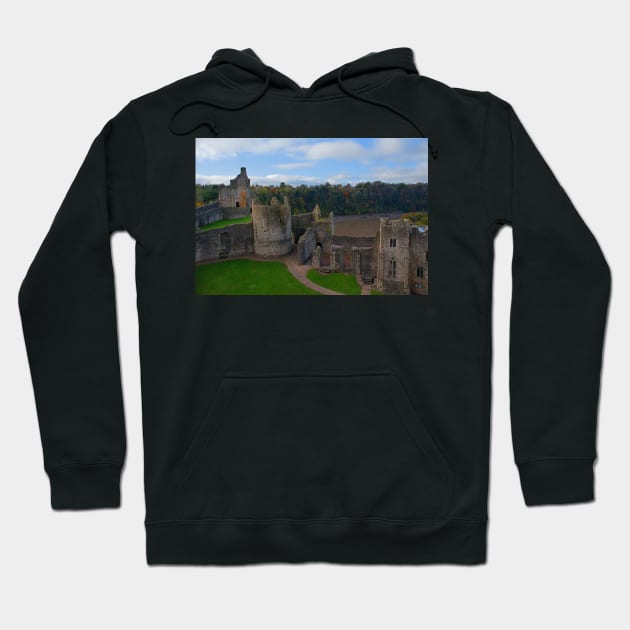 Chepstow castle, Wales Hoodie by Graz-Photos